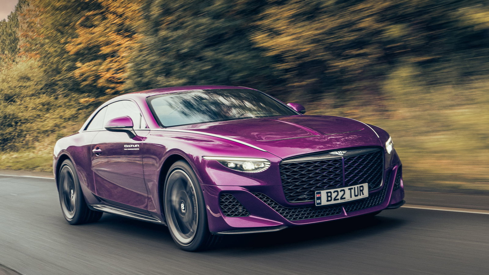 Bentley Batur - driving